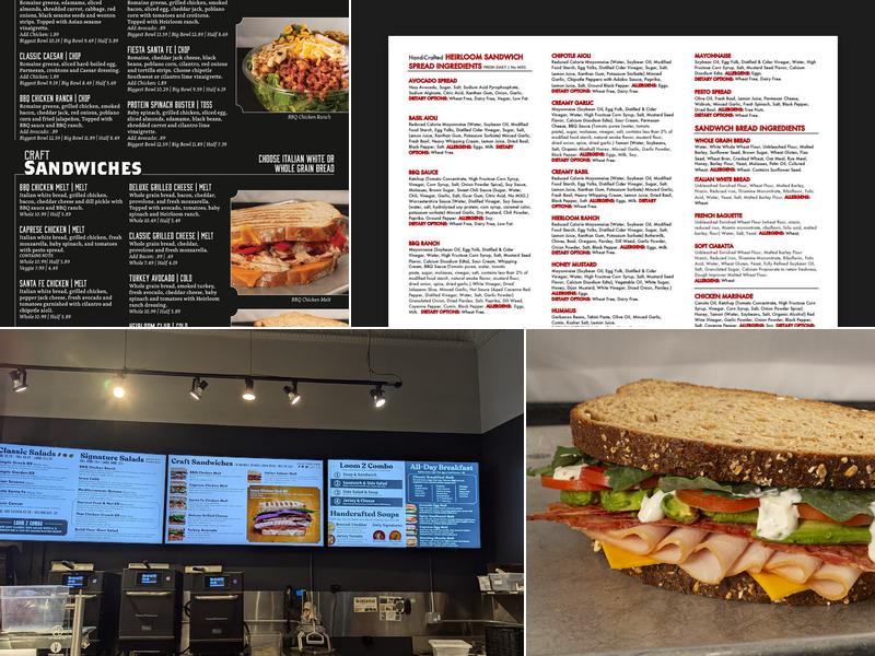 Heirloom Salad Co. - Downtown Menu