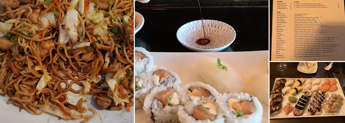 Konomi Japanese Restaurant Menu