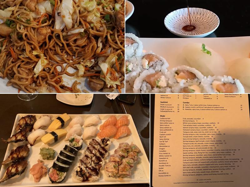 Konomi Japanese Restaurant Menu