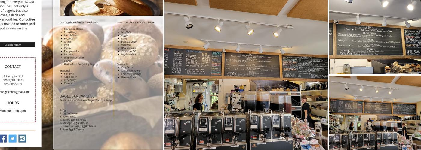 Ani's Bagel Cafe Menu