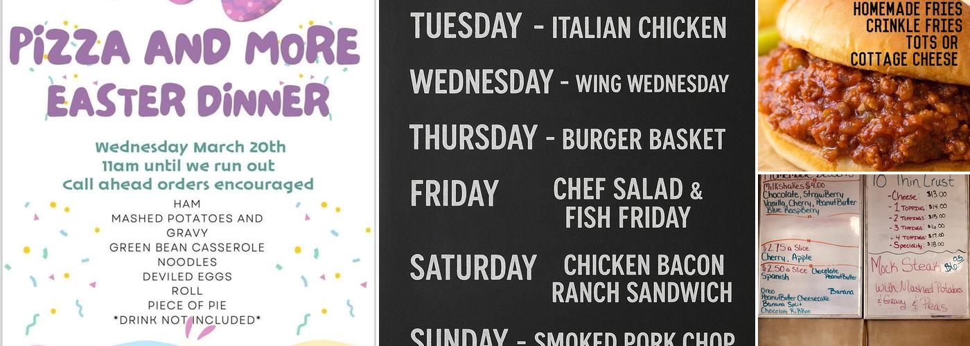 Pizza & More Menu