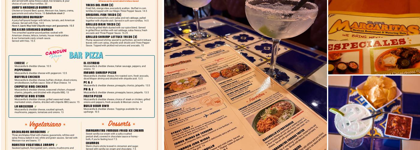 Margaritas Mexican Restaurant Menu