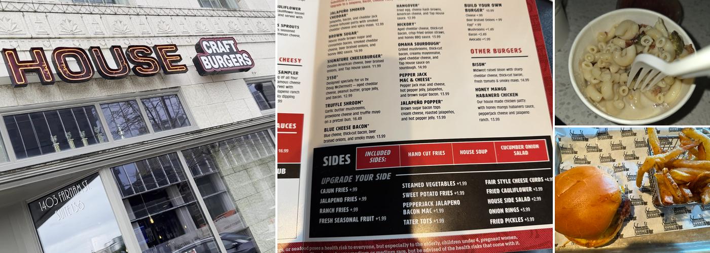 Omaha Tap House - Downtown Menu