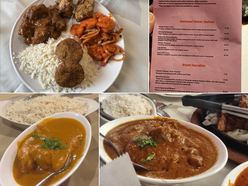 Jaipur Royal Indian Cuisine Menu