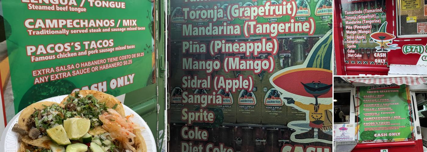 Tacos El Chilango Menu