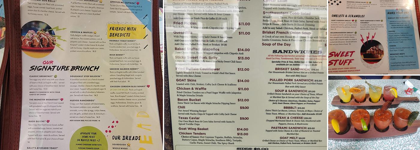 The Friendly Toast Menu