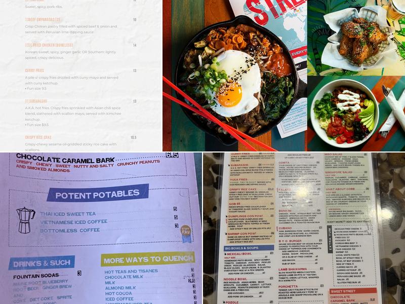 Street Menu