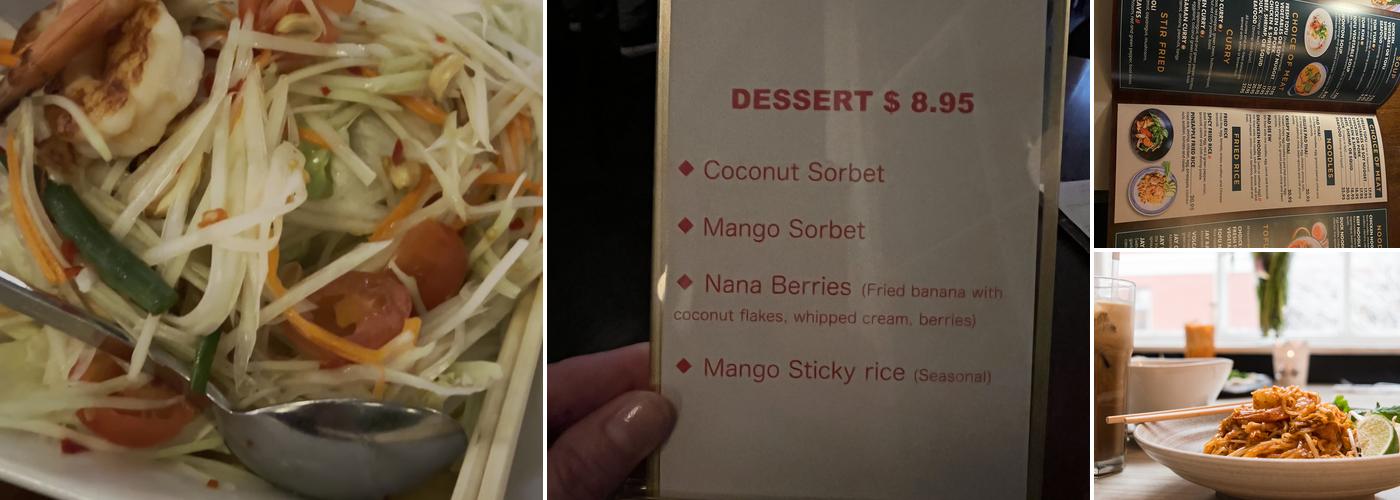 5 Thai Bistro Menu