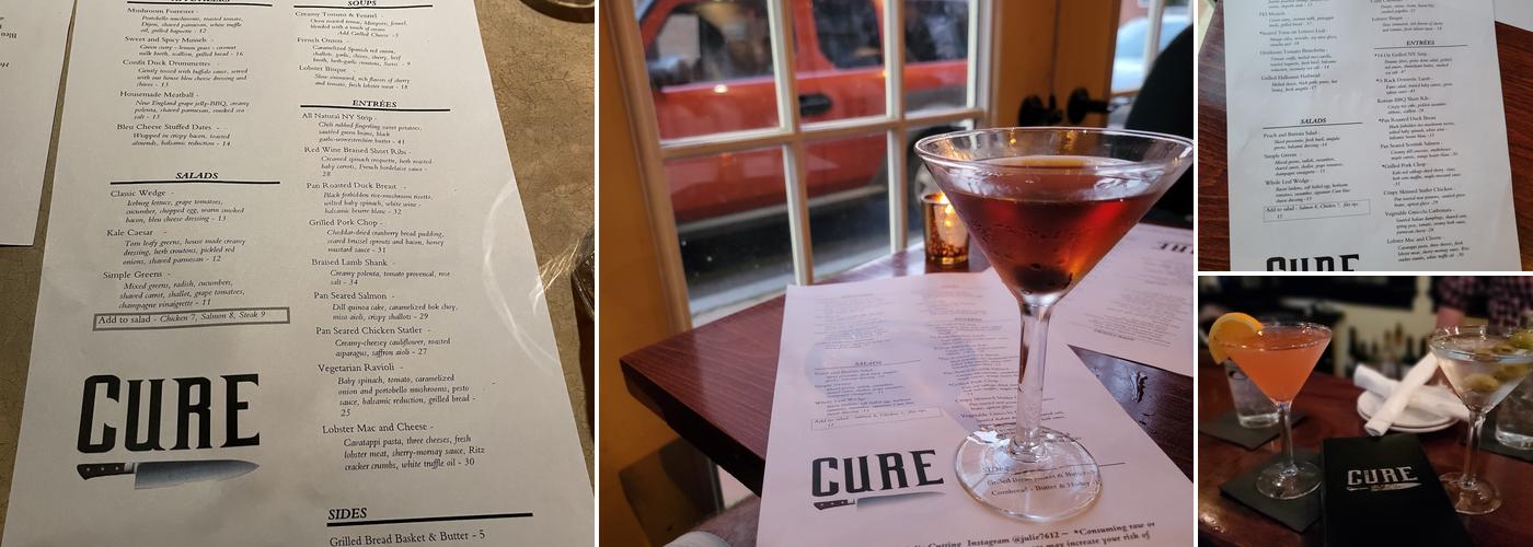 Cure Menu