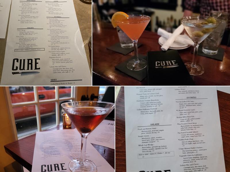 Cure Menu