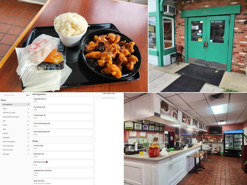 Mrs. Chen's Kitchen Menu