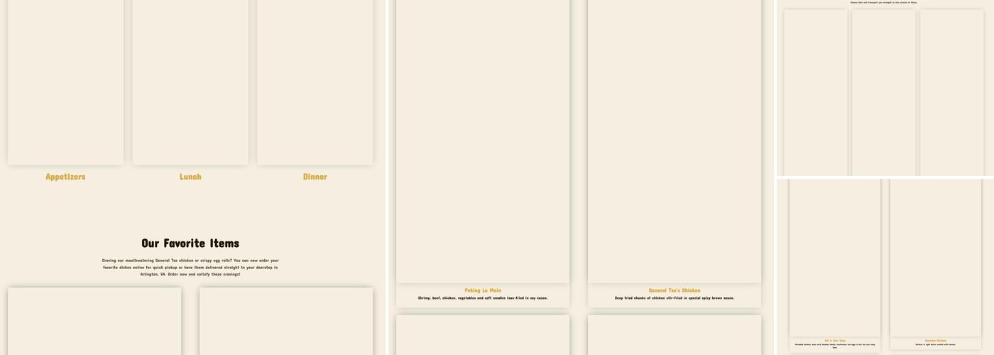 Peking Pavilion Menu