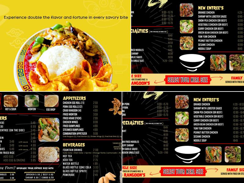 Rice Bowl Menu