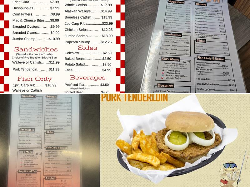 Mo Fish Menu