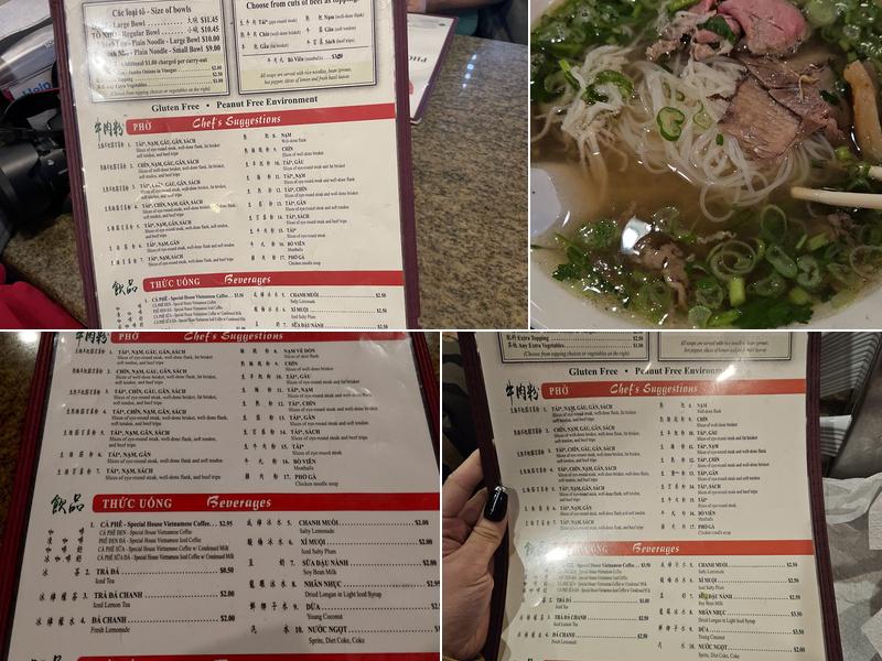 Pho 75 Menu