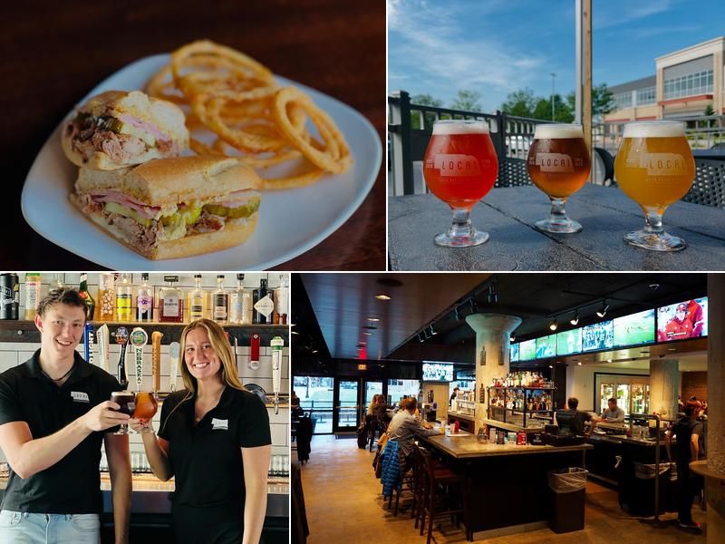 Local Beer, Patio and Kitchen