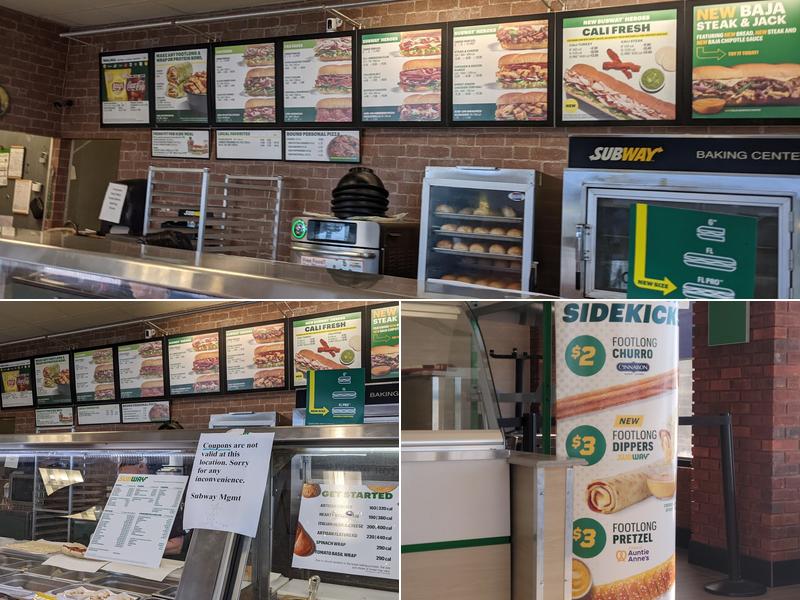 Subway Menu