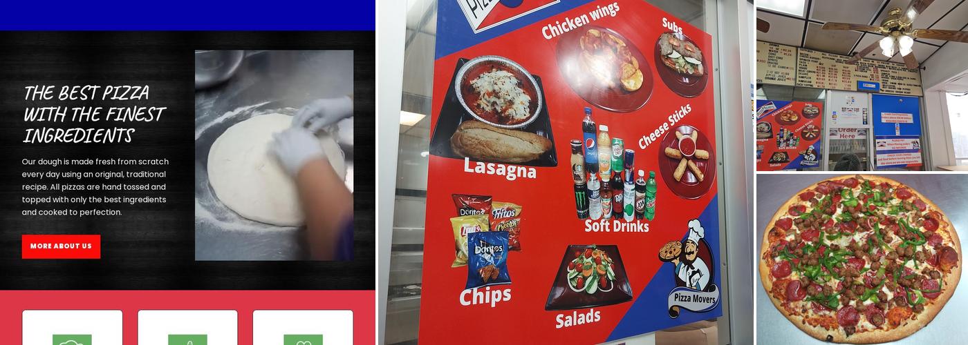 Pizza Movers Menu