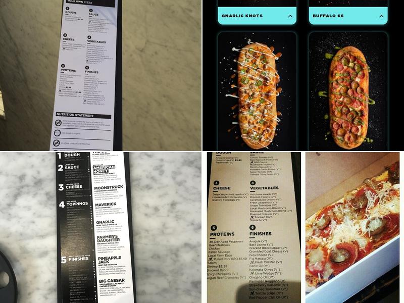 &pizza - Bethesda Menu