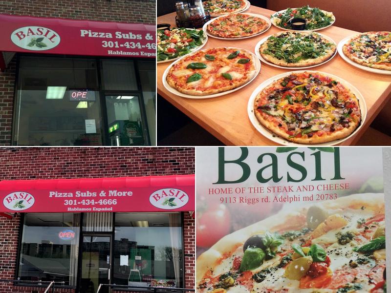 Basil's Pizza 9113 Riggs Rd, Adelphi