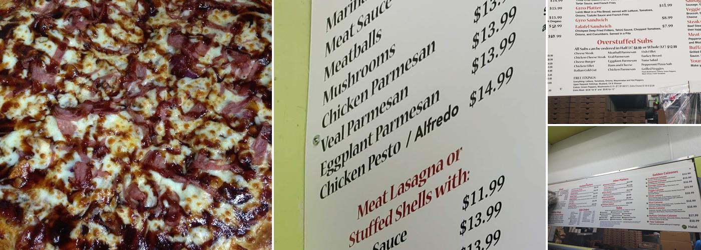 Pizza D'Oro Menu