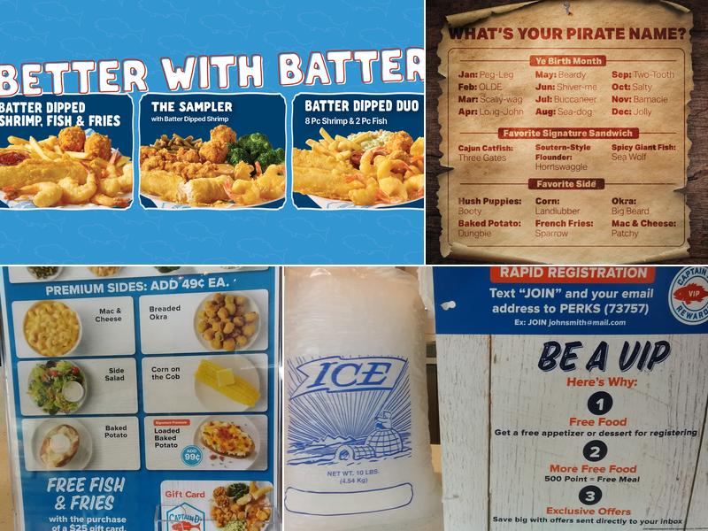 Captain D's Menu