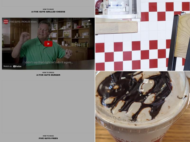 Five Guys Menu