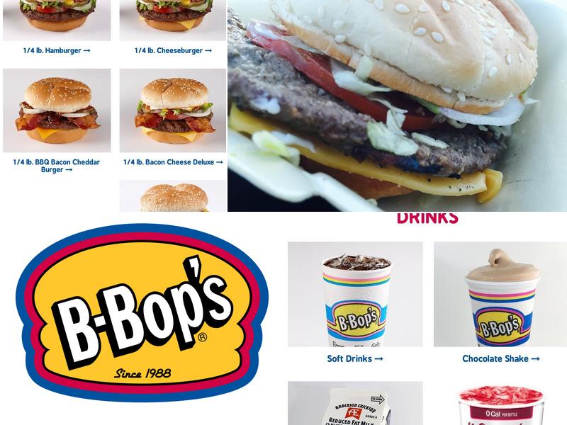 B-Bop's Menu