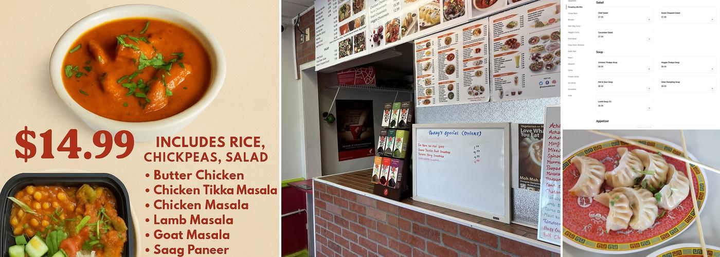 Moh Moh Licious Menu