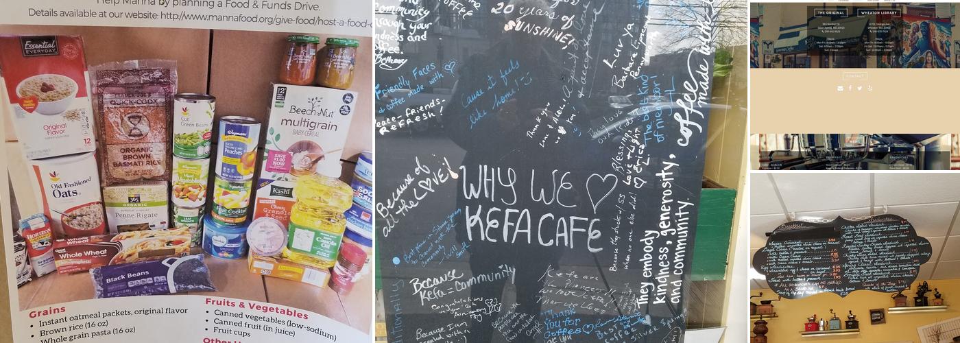 Kefa Cafe Menu