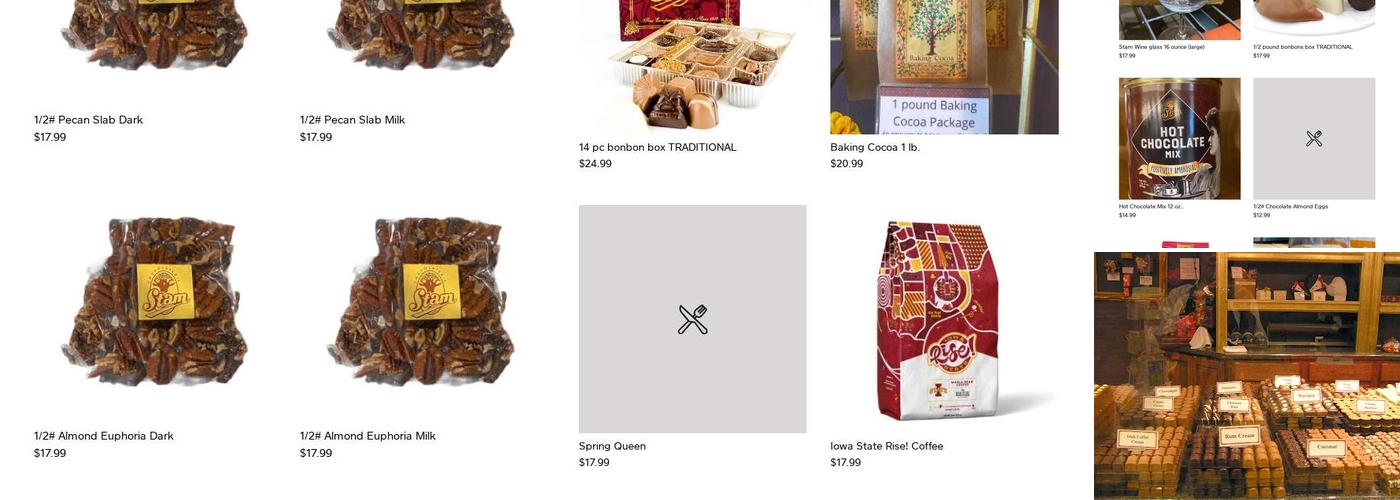 Chocolaterie Stam Menu