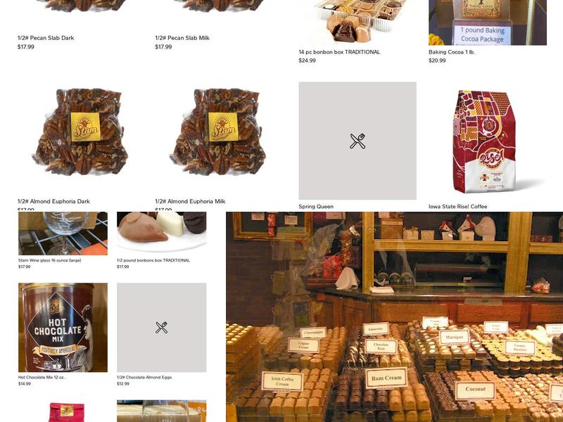 Chocolaterie Stam Menu