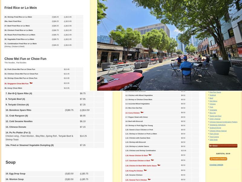 Mayflower Chinese Restaurant & Carryout Menu