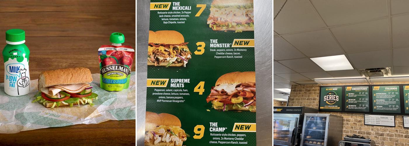 Subway Menu