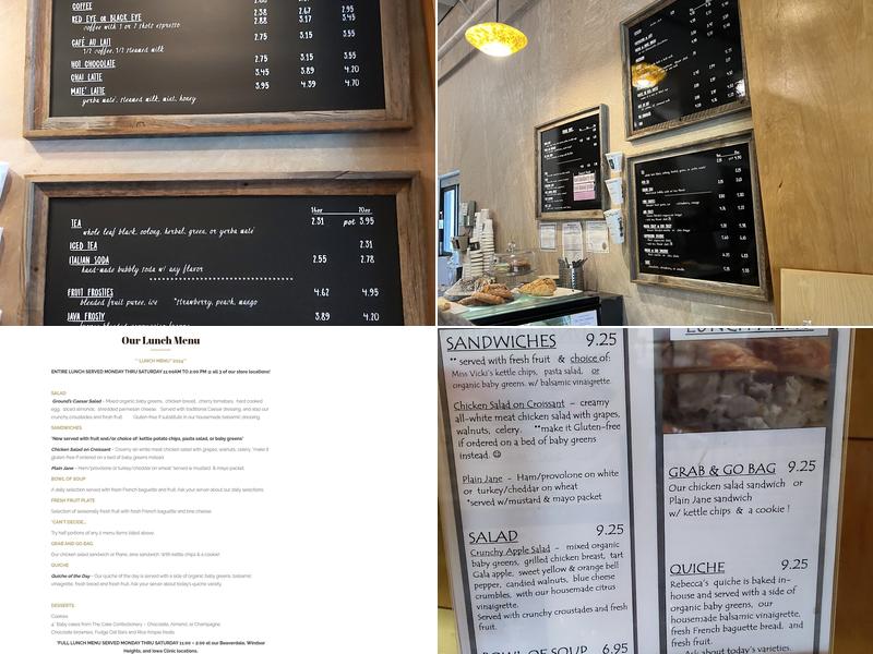 Grounds For Celebration Menu