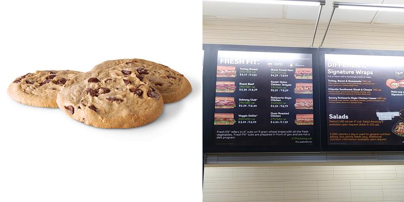 Subway Menu