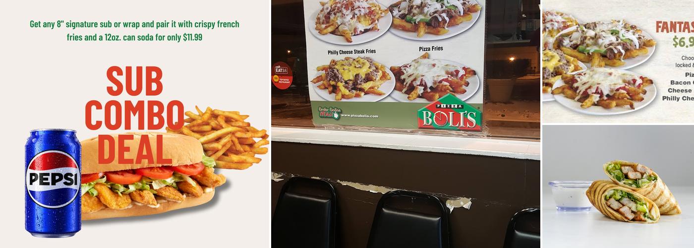 Pizza Boli's Menu