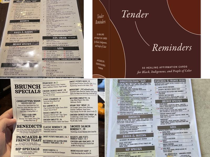 Busboys and Poets Menu