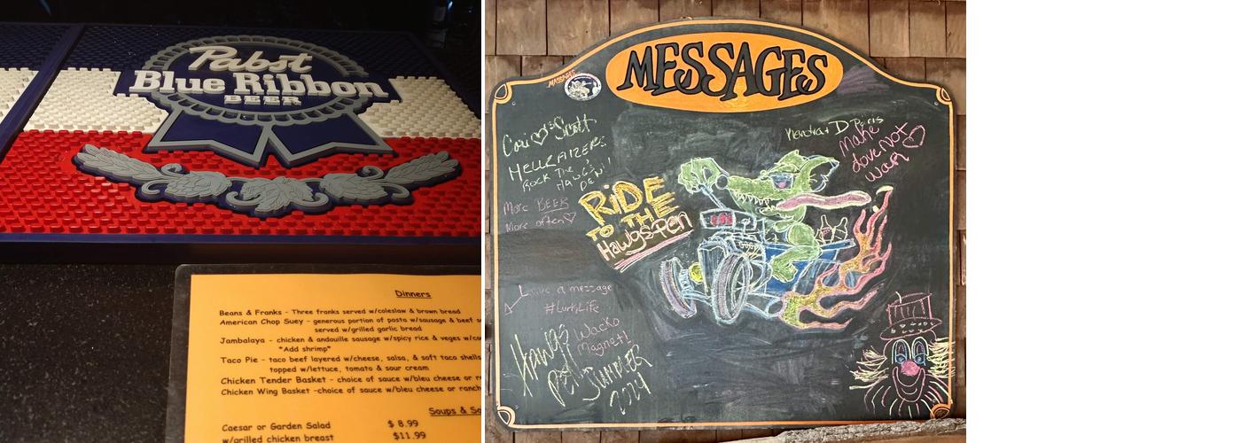 Hawg's Pen Cafe Menu