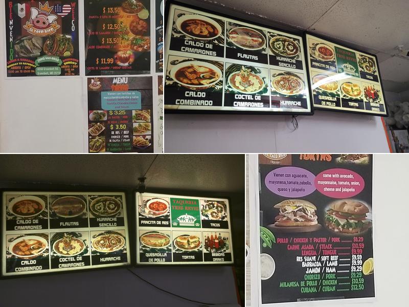 El Taco rico Menu