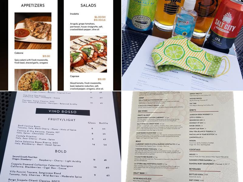 Piatto Neapolitan Pizzeria Menu