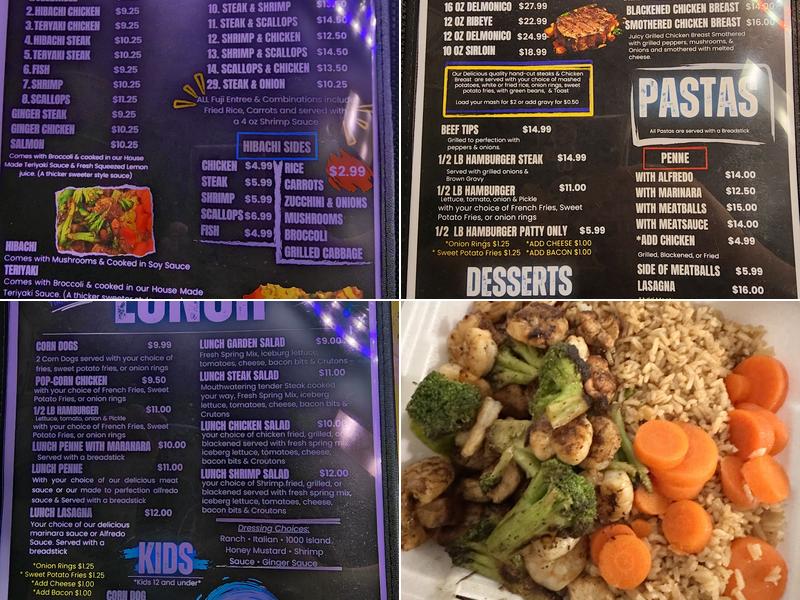 Fuji Express Menu