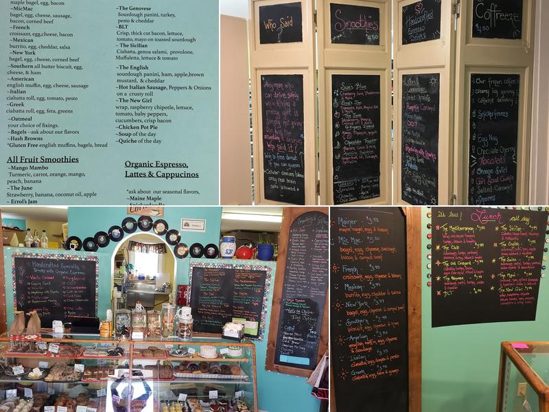 Snickerdoodles Coffee Shop Menu