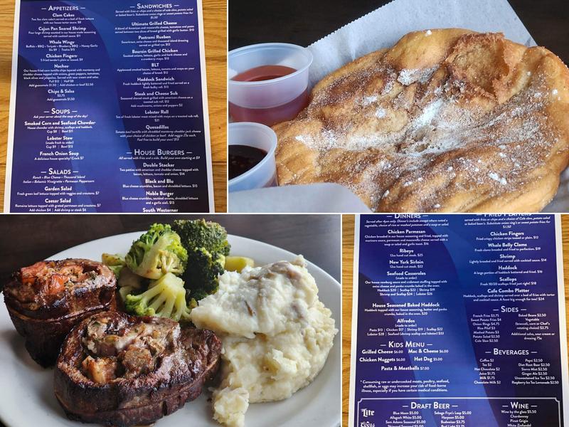 Cafe Sebago Bar & Grill Menu