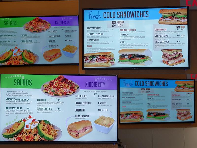 City Bites Menu