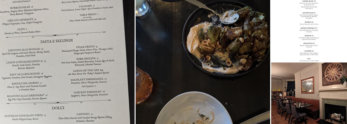 Roma Menu