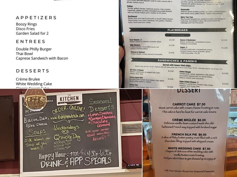 The Kitchen Menu