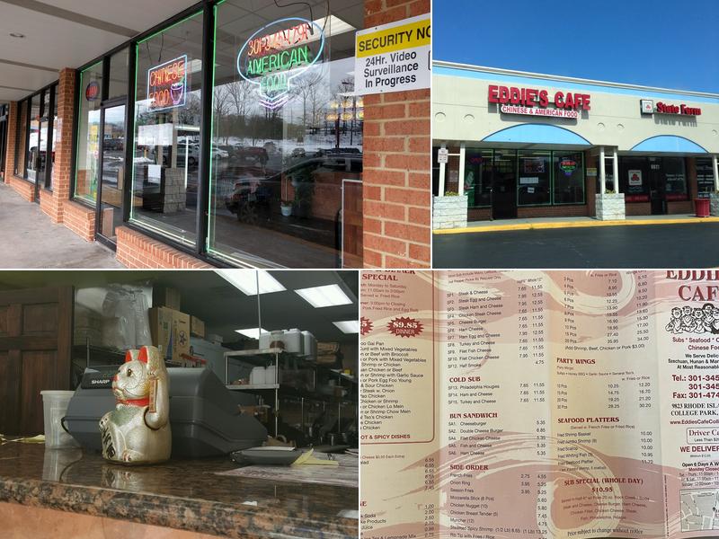 Eddie's Cafe 9823 Rhode Island Ave, College Park