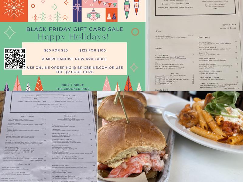 Brix + Brine Menu