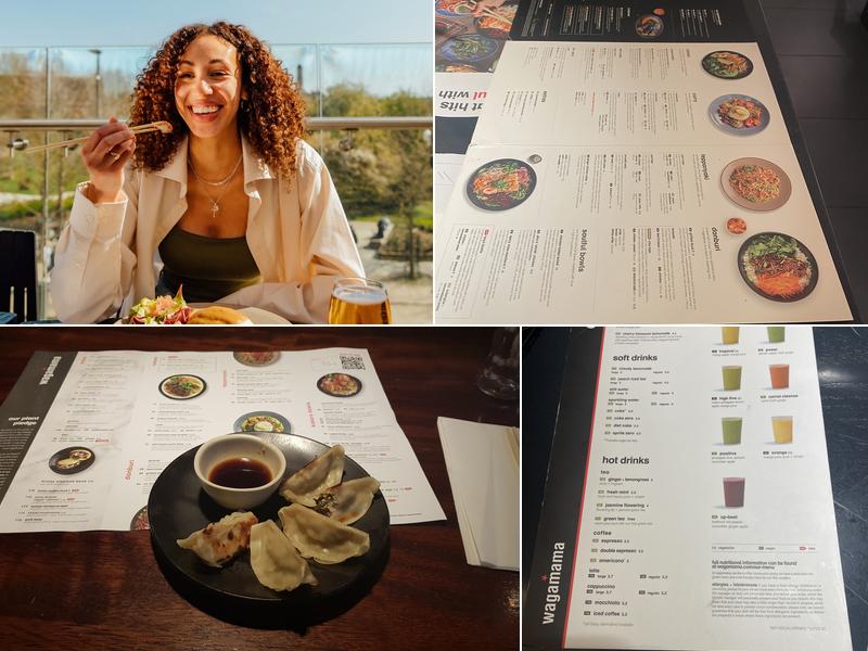 wagamama horsham Menu